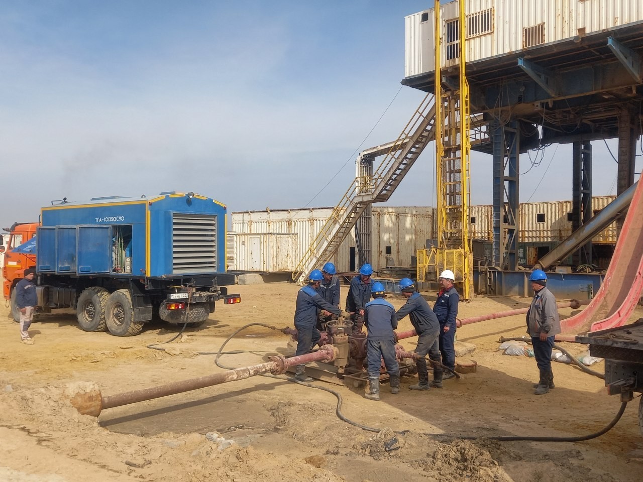 Another well was drilled ahead of schedule on the territory of Ustyurt